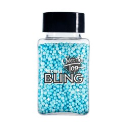 Over The Top Edible Sprinkles 80g- Blue