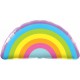 Radient Rainbow Shape  Foil Balloon