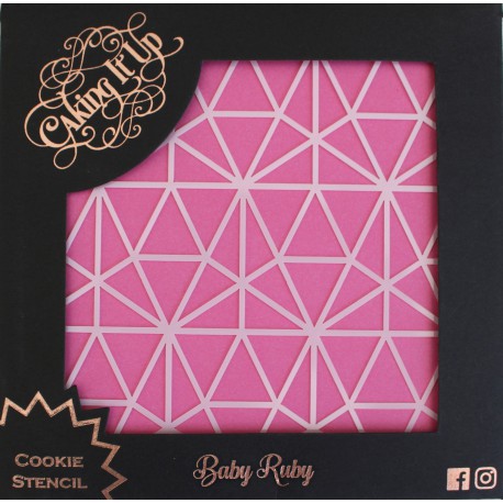 Cookie Stencil- Baby Ruby