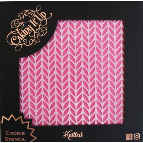 Cookie Stencil- Knitted