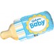 Welcome Baby Bottle Blue Foil Balloon