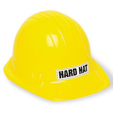 Plastic Construction Hat- Yellow 