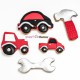 Boys Toys Cookie Cutter Set