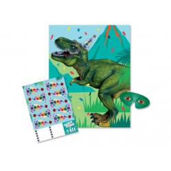 Dinosaur Game- Stick the Party Hat on the T-Rex