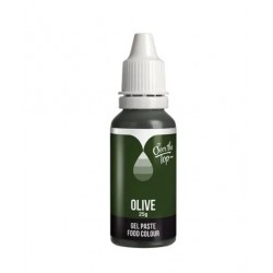 Over The Top Gel Paste Food Colour-  OLIVE GREEN