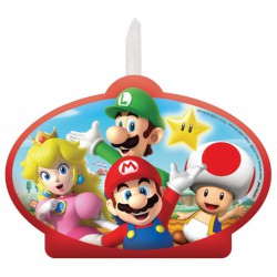 Super Mario Birthday Candle
