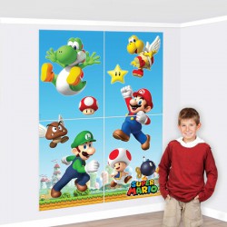 Super Mario Wall Decorating kit