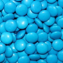 Blue Chocolate Buttons- 1kg
