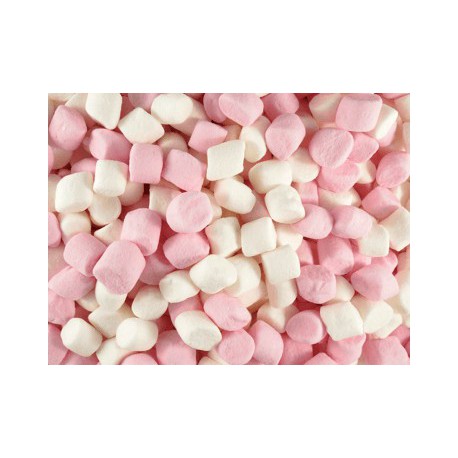 Mini Pink and White Marshmellows - 800g