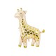 Giraffe with Gold Spots