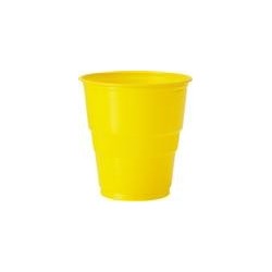 Party Cups 12 Pce, 270ml - Yellow